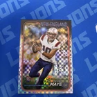 2024 Topps Chrome - Rookies Drake Maye #203 X-Fractor (RC)