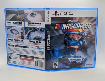 Nascar 26 Nascar 2026- (No game) PS5 Empty Replacement Case