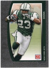 2009 Topps Unique Shonn Greene Rookie Card RC #181 /1829 Jets. rookie card picture