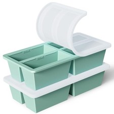 Silicone Freezer Tray for Sauce Cube: Super Prep Freezing Tray for Green