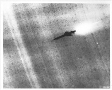 1967 Vintage ORIGINAL USAF N. Vietnam Surface to Air Missile IN FLIGHT F101