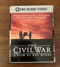 The Civil War DVD, 2002 4 DVD Set - PBS Home Video - Ken Burns