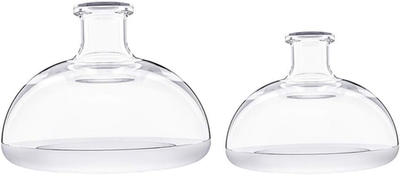 #ad 2Pcs Mom Palm Cup Pressure Drum Massage Chest Percussion Cup Silicone Sputum Rem $48.63