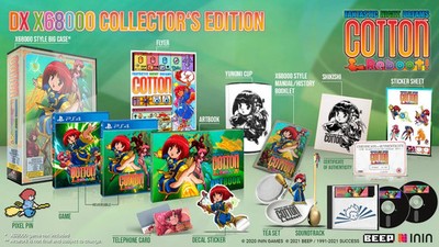 Cotton Reboot Fantastic Night Dreams DX X68000 Limited Edition PS4 Video Game