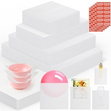560 pcs Dish Packing Supplies for Moving,280 Cushion Foam Pouches Sheets,4 ...