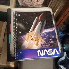 Innovative Designs NASA 1 Subject Spiral Notebook, College Ruled, 10.5 x 8 in