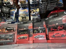 Majorette Lot Of 4 Bugatti Veyrin,Stradale,Lambo Sian,Assetto