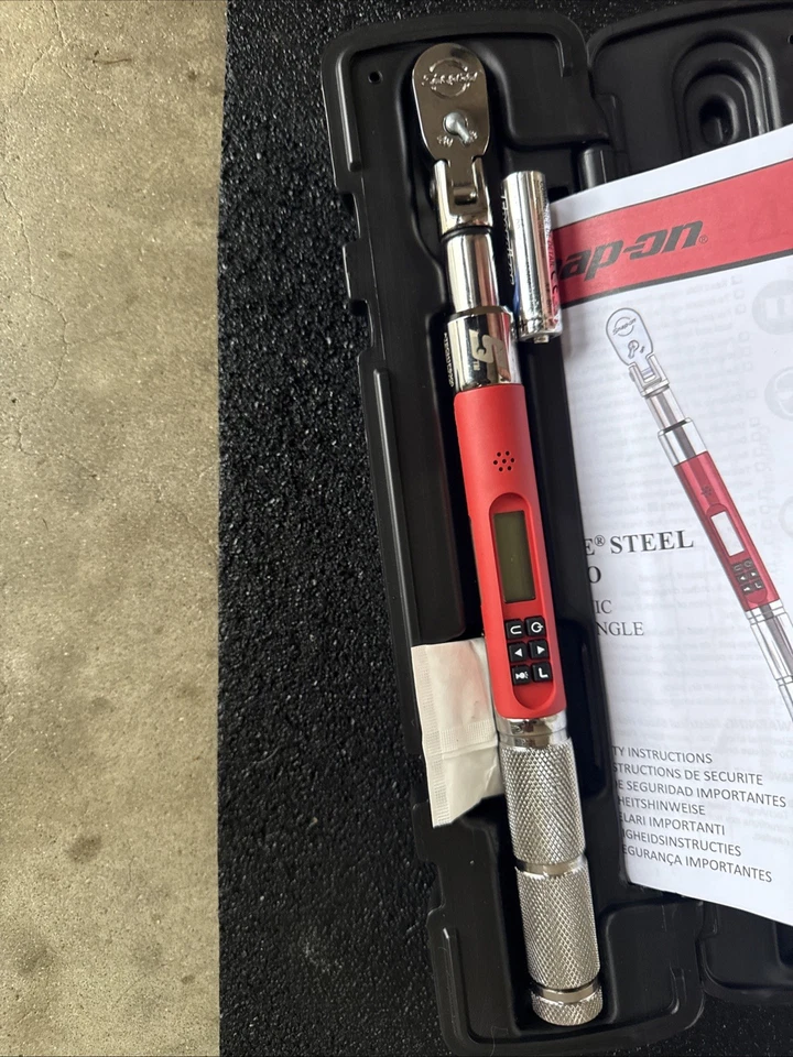 For Snap On ATECH1FS300 TechAngle Micro Torque Wrench Flex Head 15-300 In-lb - Image 4 of 4