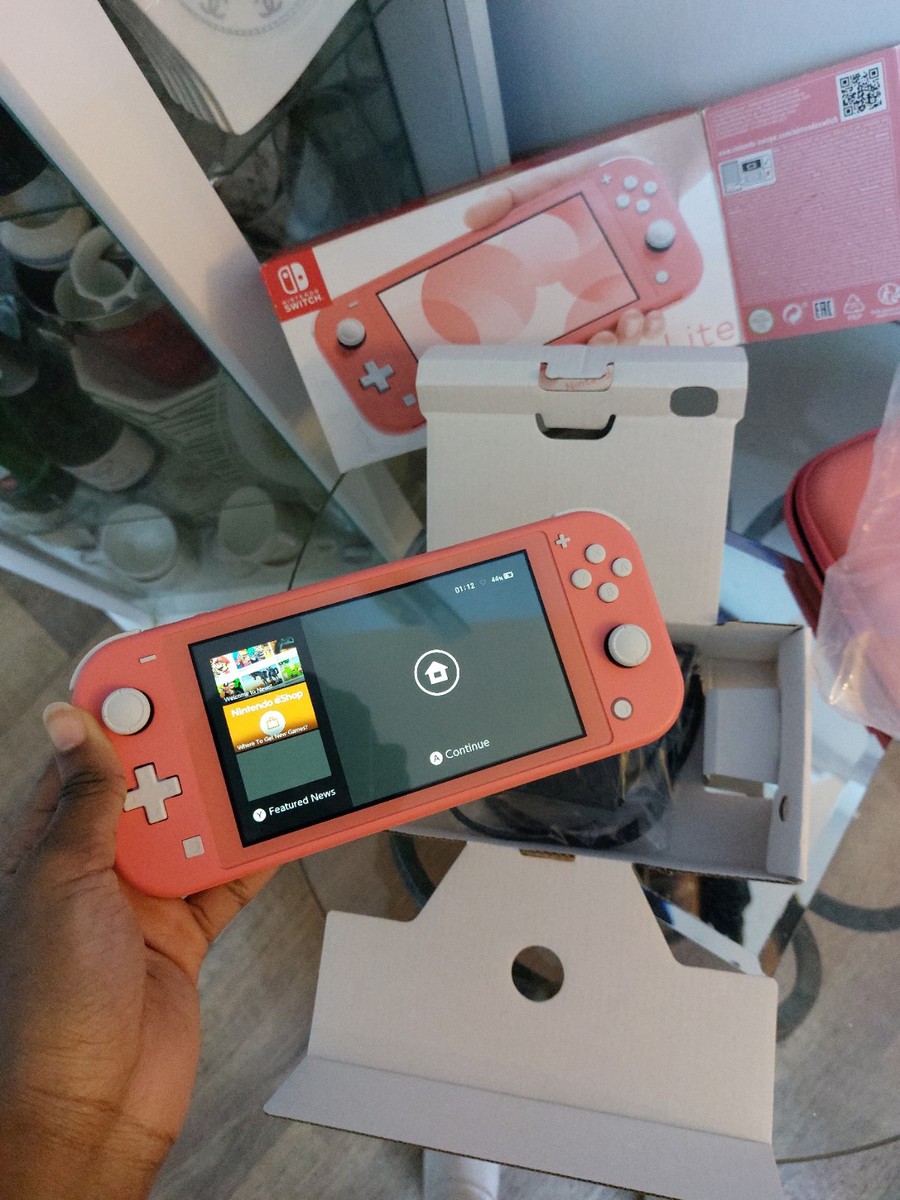 Nintendo Switch Lite 32GB Handheld Console - Coral for sale online