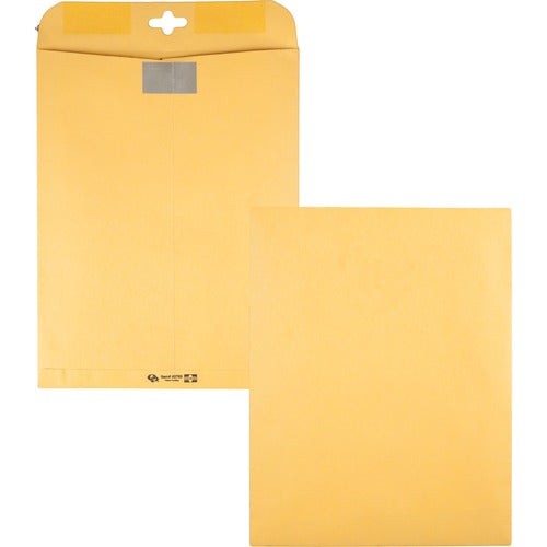 Quality Park 10 x 13 Postage Saving ClearClasp Envelopes with Reu 43768
