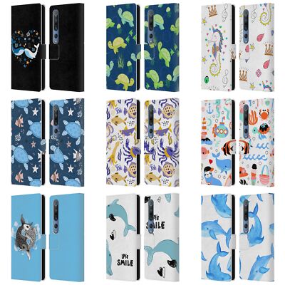 OFFICIAL HAROULITA SEA CREATURES LEATHER BOOK WALLET CASE FOR XIAOMI PHONES