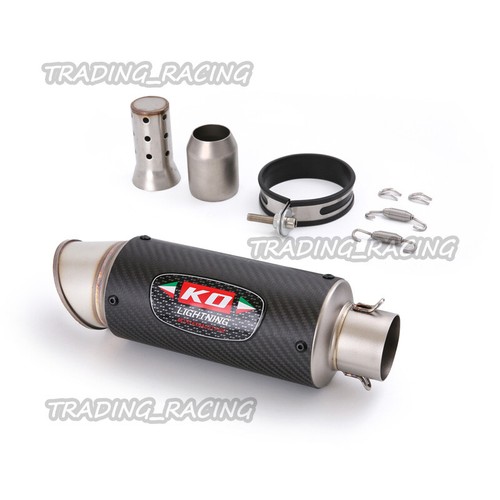 Motorcycle Exhaust Tips 51mm DB Killer Middle Pipe for Honda CBR1000RR 2017-2025 - Picture 10 of 12