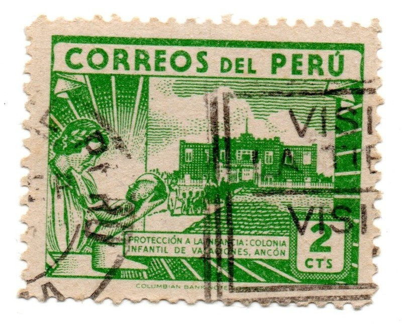 Childhood Protection, Ancon's Children Summer Camp, Perú 1945, used 4