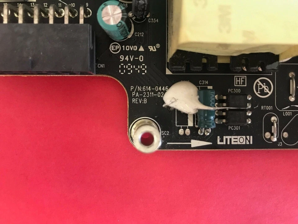 Genuine iMac 27" A1312 Power Supply 614-0446 661-5310 PA-2311-02A 2009-201110 - Image 3 of 3