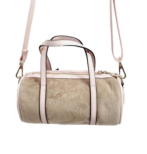 Bolso Bandolera Juicy Couture Queen of Everything Mini Barril Café/Polvo Rubor - Imagen 9 de 11