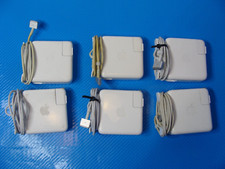 Lot of 6 Apple OEM Laptop MacBook Genuine 60W Mag Safe 2 Adapters A1435 A1425