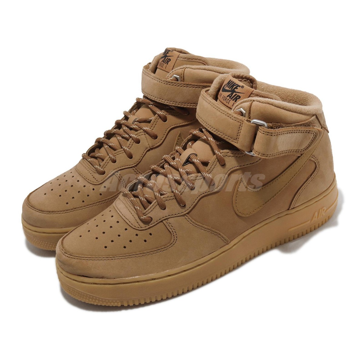 Nike Air Force Mid 07 Flax Brown Khaki Men AF1 Casual Lifestyle