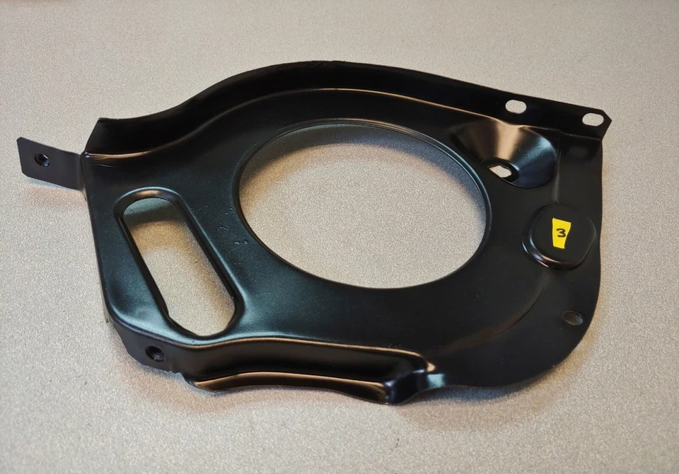 VERY NICE USED ORIGINAL GENUINE PORSCHE 914 ALTERNATOR SHROUD TIN 1972-74 NLA 3 - Изображение 2 из 4