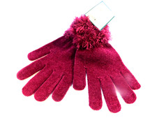NW TERRITORY LADIES ROSE STRETCH WINTER GLOVES SIZE ONE SIZE