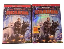 How to Train Your Dragon The Hidden World Dvd Children Family Animated