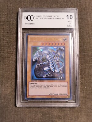 2010 legendary collection blue eyes white dragon BCCG 10 | eBay