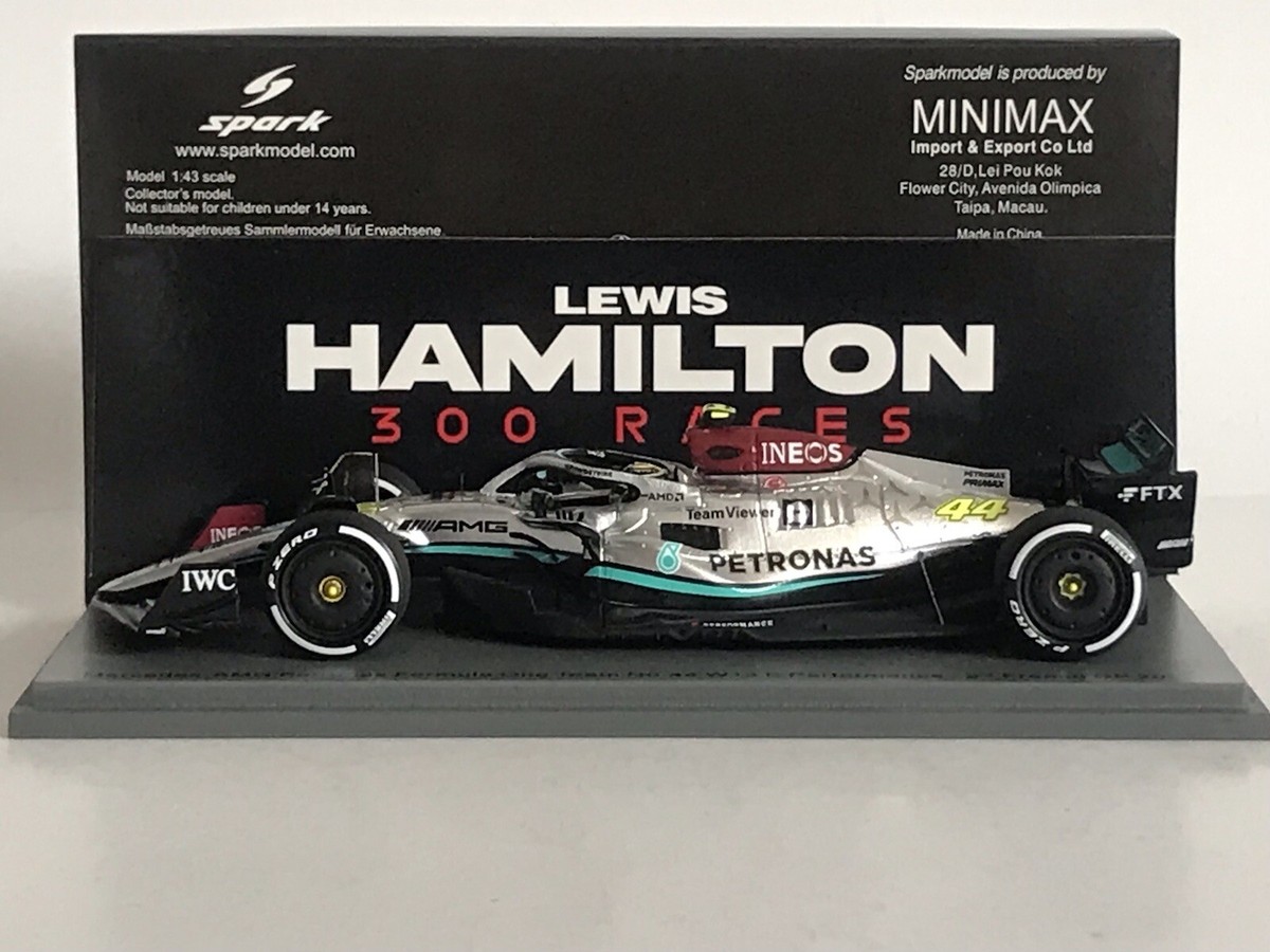 Spark S8542 Mercedes-AMG Petronas W13 E L. Hamilton 300th GP