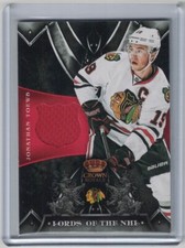 ⭐Jonathan Toews -2012-13 - Crown Royale - Lords of the NHL - Game Used Jersey⭐