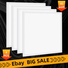 4 Packs 2x2FT White LED Flat Panel Light 45W 5000K Daylight Drop Ceiling Light