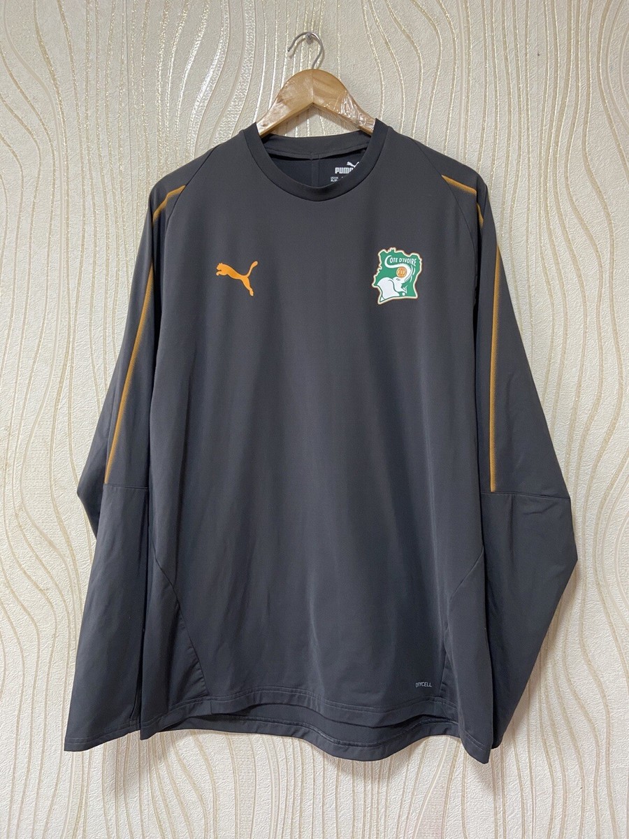 COTE D'IVOIRE 2019 2020 TRAINING FOOTBALL SOCCER SWEATSHIRT PUMA
