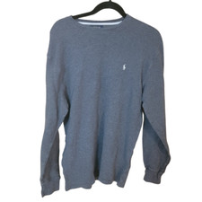 Polo Ralph Lauren Sweater Mens XL 100 Cotton Knit Crew Neck Pony Logo