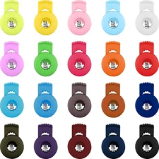 , 40 Pack Baseball Glove Locks Single Hole Spring Toggle Stopper Fastener Button