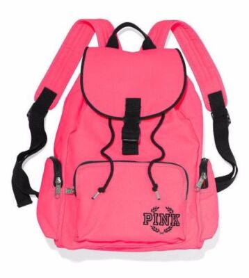 PINK Victoria’s Secret Campus Canvas School Backpack Pink Amazon.com | Victoria Secret PINK Campus Backpack (CAMO  main image 2