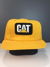 Vintage Caterpillar Snapback Hat Foam VTG 70s 80s Made In USA Easy Rider