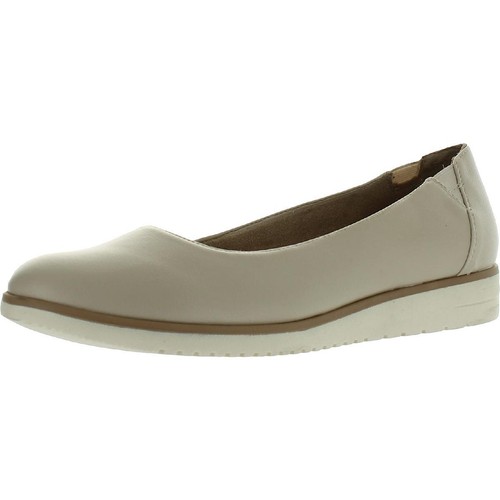 SOUL Naturalizer Womens Idea Ivory Ballet Flats Shoes 9.5 Wide (C,D,W