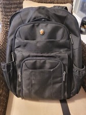 Targus 17 inch X 14" X 8" Black Corporate Traveler Backpack - carrying Laptop