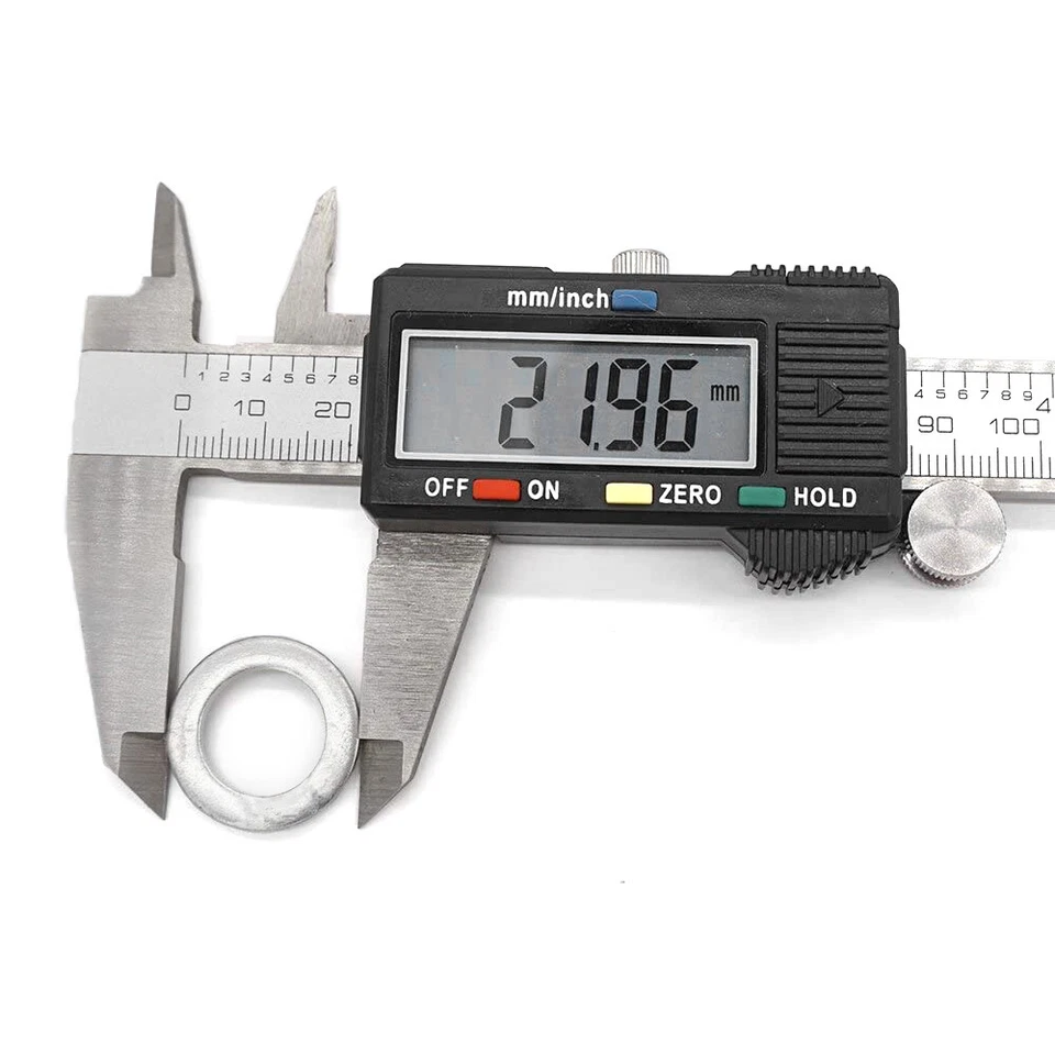 100PCS FOR HONDA/ ACURA 14MM OIL DRAIN PLUG CRUSH WASHER GASKETS 94109-14000 Foto 4 de 4