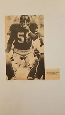 Alex Webster Jim Files Giants 1971 TD Football Player Panel