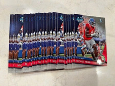 Lot (26) MICHAEL TRIGG Ole Miss 2023 Bowman University 1st Chrome card #128