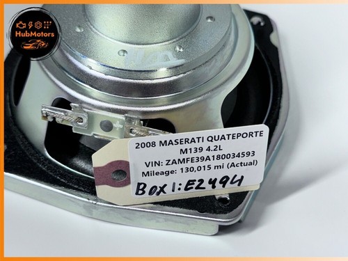 Maserati Quattroporte Front Bose Subwoofer Sub Woofer Speaker OEM - Picture 12 of 12