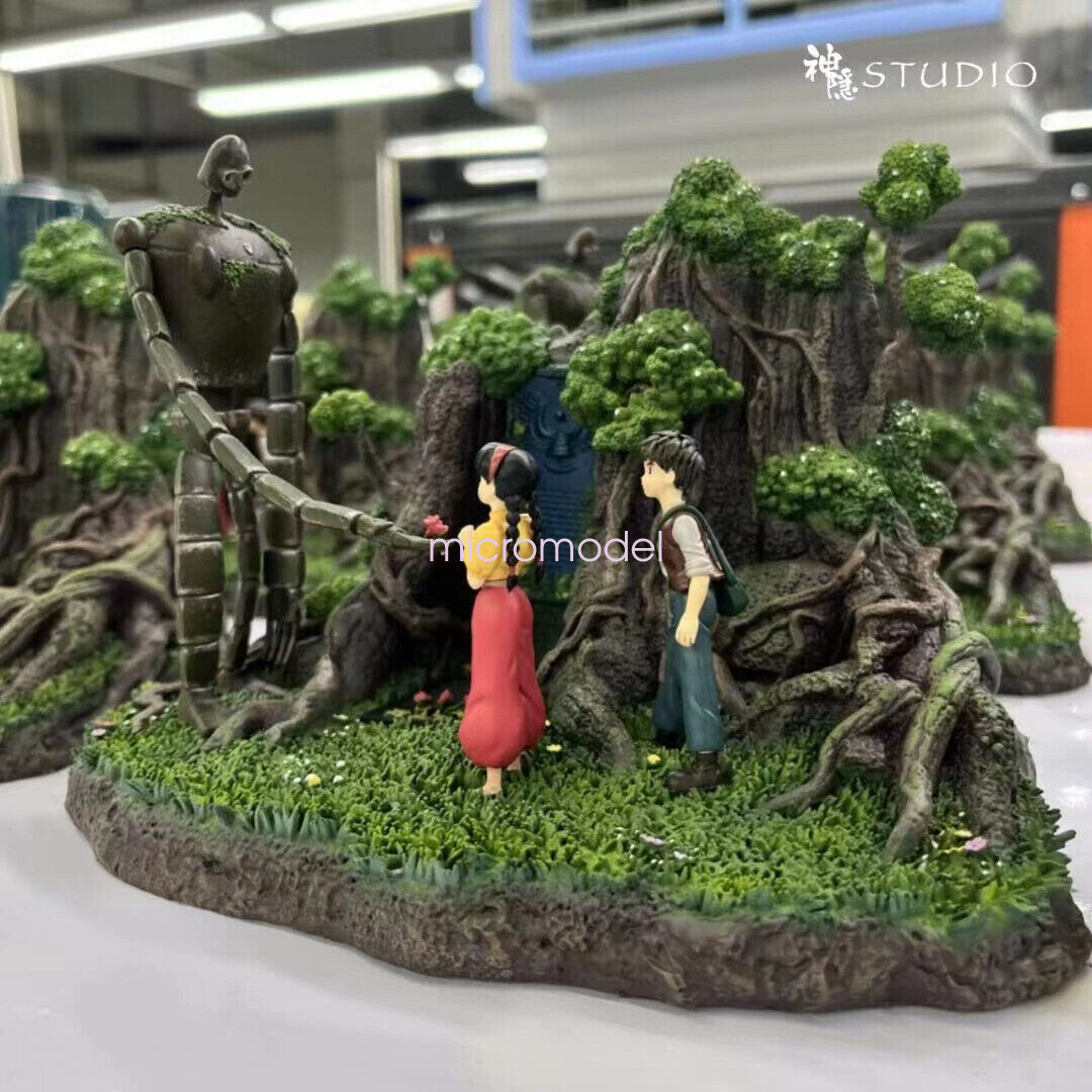 ShenYin Studios Castle in the Sky Resin Model Laputa Statue In