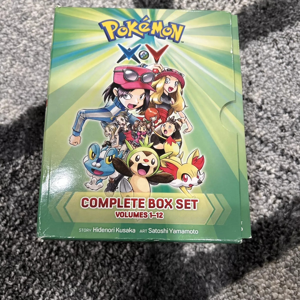 Pokémon X-Y Complete Box Set: Includes Vols. 1-12 - Livros na