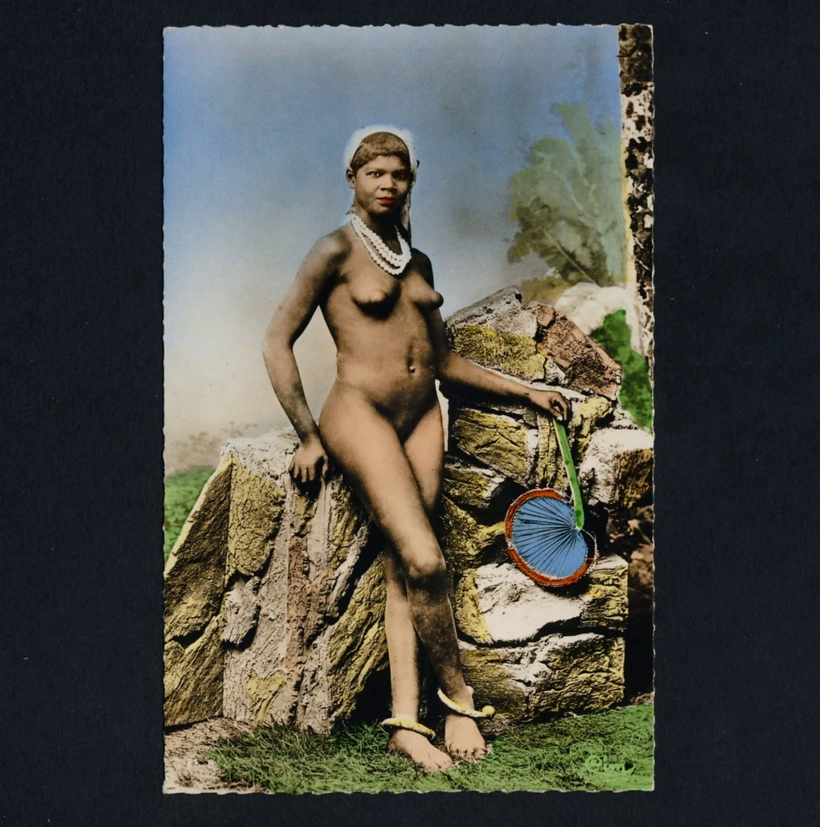 North Africa NUDE ARAB WOMAN  NACKTE ARABERIN Prostitute * Vintage 50s  RPPC | eBay