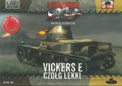 First to Fight 029 Vickers E light tank Maßstab 1/72