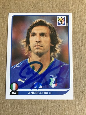 Panini ウ〜ン Andrea Pirlo ノワール サイン入りカード