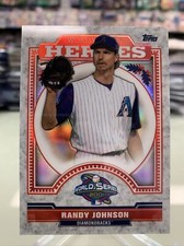 2014 Topps Chrome Update Mega Box World Series Heroes Randy Johnson #WSC-6