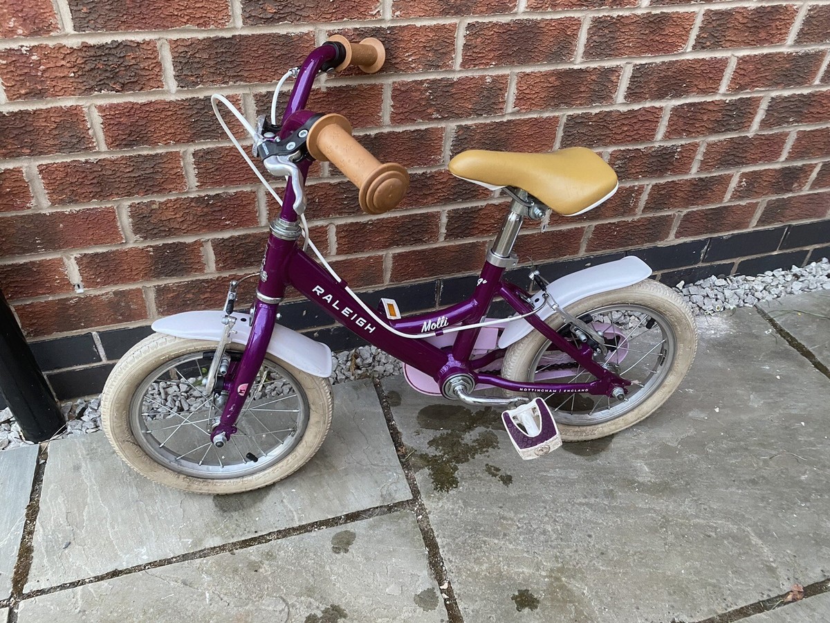 Basket Raleigh Molli 12 RULLY Grape Kids Bike 12 14 16 Inch