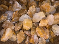 2000 Carat Lots of Citrine Rough Plus a FREE Faceted Gemstone!