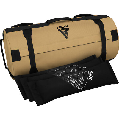 RDX Sandbag Weight Training Power Bag with Handles & Zipper Weight Adjustable