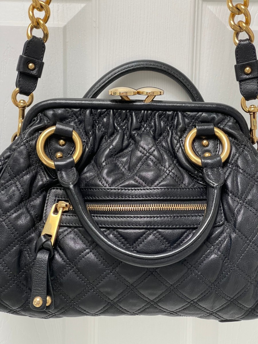 バッグ MARC JACOBS The Stam Bag Black Leather 19600126_44377537_600.jpg