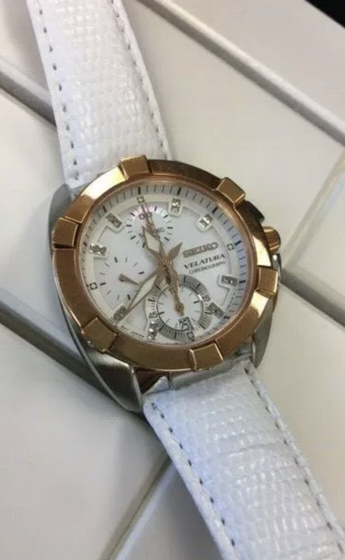 Seiko women’s SNDY66 watch Seiko Ladies Watch SWR066: Light Champagne Dial, Gold Hands  main image 4